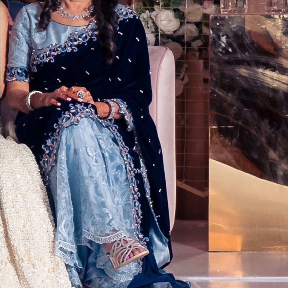 Half & half saree